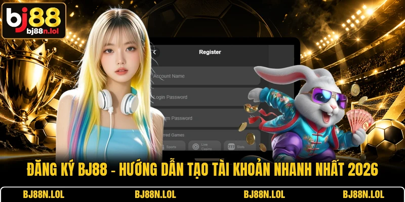 Đăng Ký BJ88 - Hướng Dẫn Tạo Tài Khoản Nhanh Nhất 2026