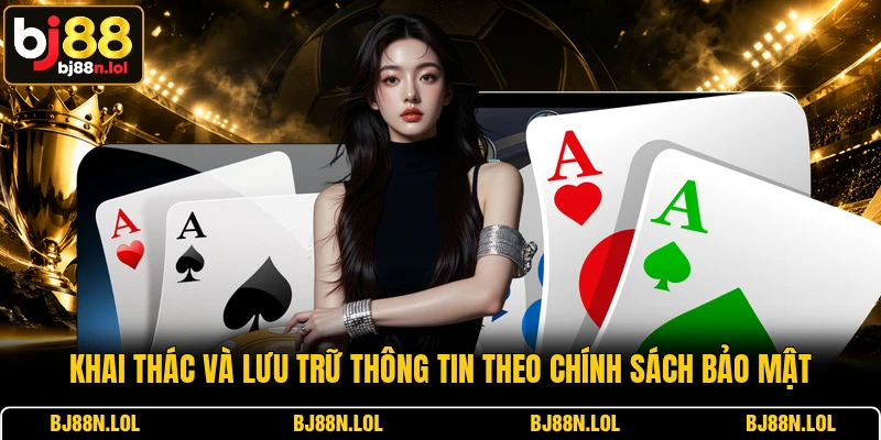 Khai thác và lưu trữ thông tin theo chính sách bảo mật Khai thác và lưu trữ thông tin theo chính sách bảo mật