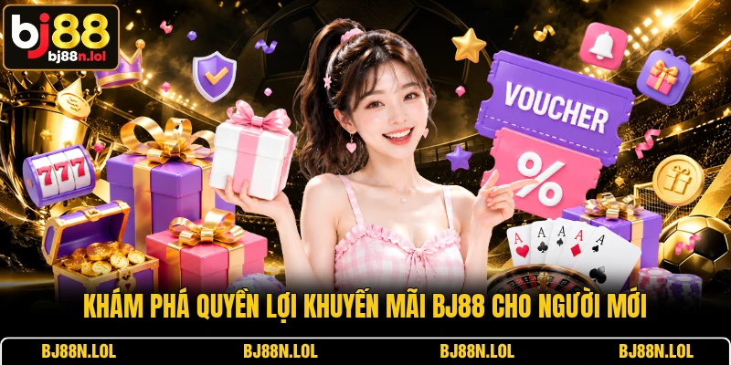 Khám phá quyền lợi khuyến mãi  BJ 88 cho người mới