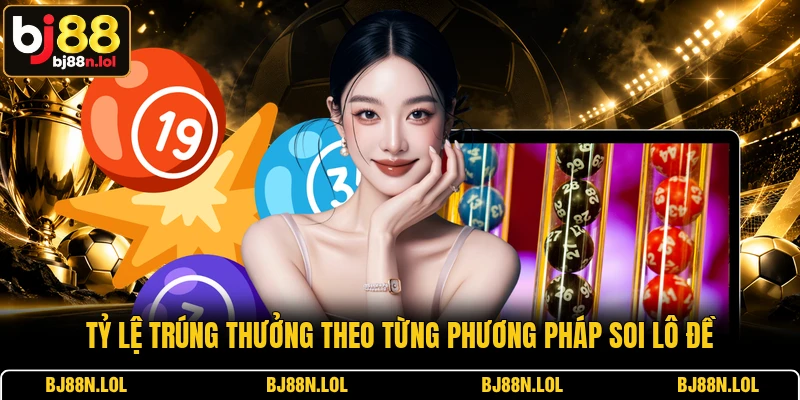 Tỷ lệ trúng thưởng theo từng phương pháp soi lô đề